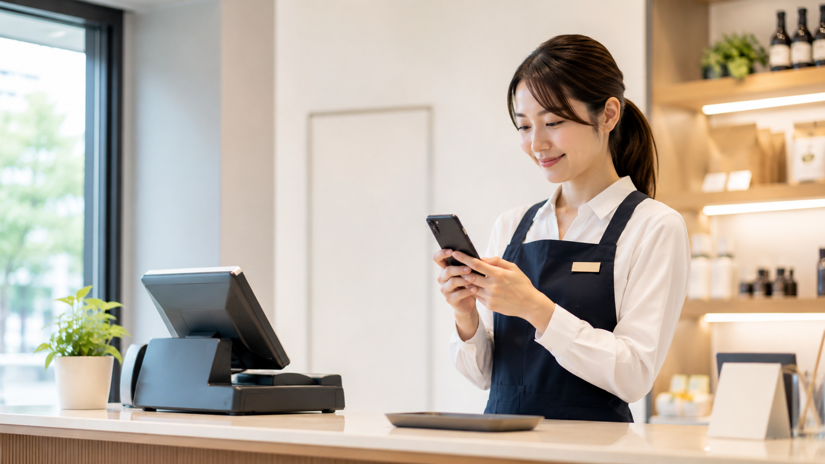 POINT 1 現場スタッフがスマホでかんたん入力